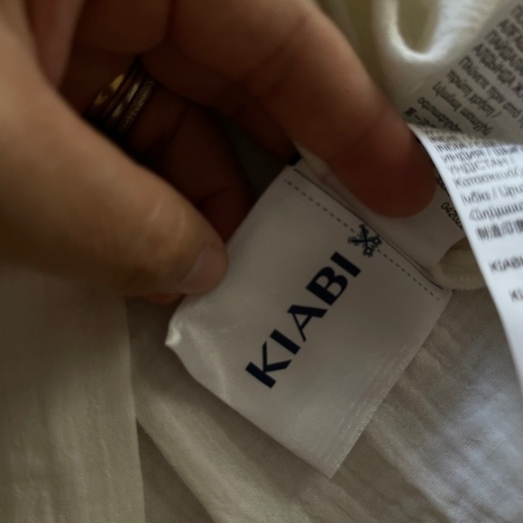 White cotton summer dress, Kiabi French brand, feminine, beach vibes,Santorini✈️ - Picture 12 of 13